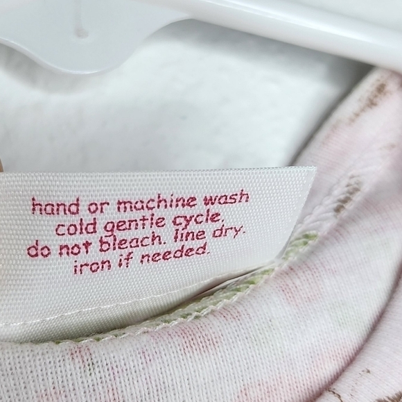 Baby Nay NWT Dress Ruffle Floral Butterfly Toddler 18 Months - Picture 6 of 7